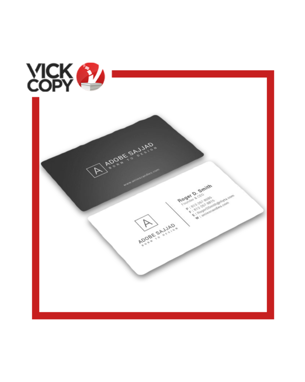 Uncoated Business Card
